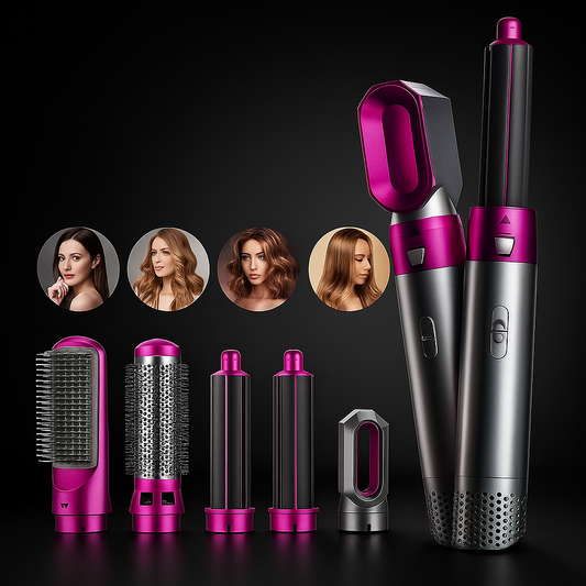 Spazzola Asciugacapelli Elettrica 5 Funzioni - 5 in 1