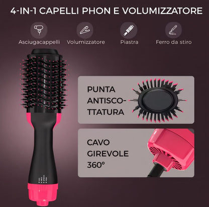 Peine y Secador 2 en 1 — La Semplicità della Bellezza.