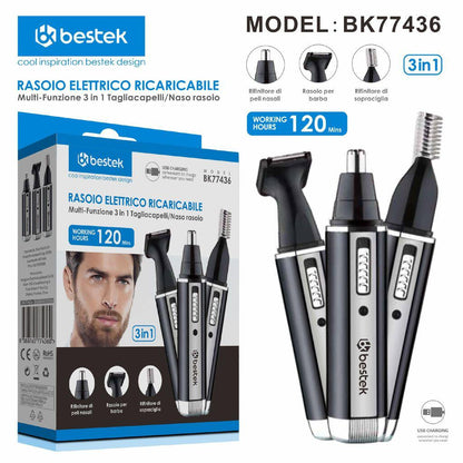 Set de cuidado corporal 3 en 1 para hombres BK77436