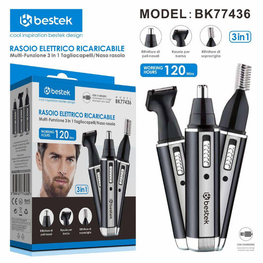 Set de cuidado corporal 3 en 1 para hombres BK77436