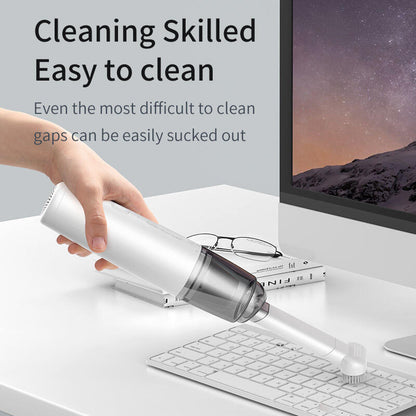 Aspirapolvere Mini pulizia auto Aspirapolvere per auto portatile con aspirazione potente Ricaricabile per aspirapolvere automatico per auto e casa