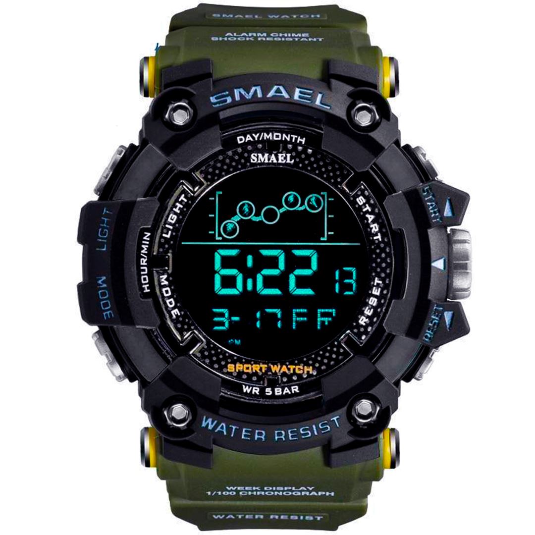 ZEGARKI WOJSKOWE SMAEL 1802 - SUPER ODPROWADZALNY KIT ZA JEDEN KLIK!